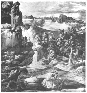 Karl Philipp Fohr San Benedetto bei Subiaco