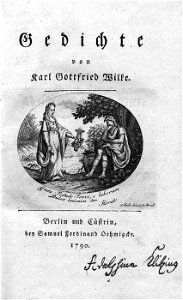 Karl Gottfried Wilke Gedichte