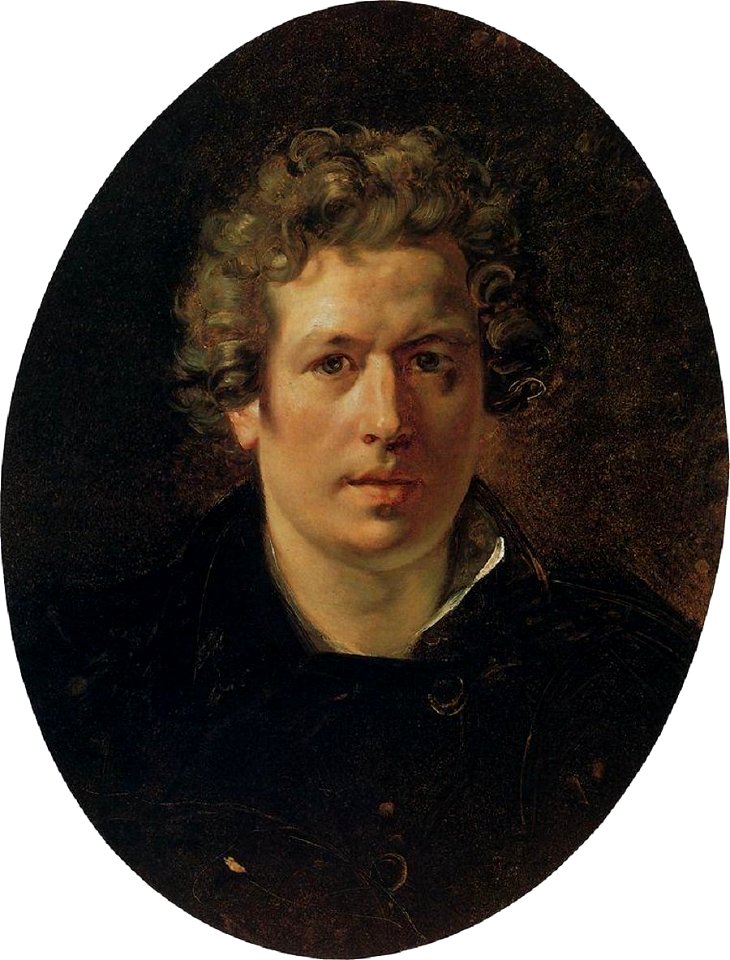 Karl Briullov - self-portrait 1833