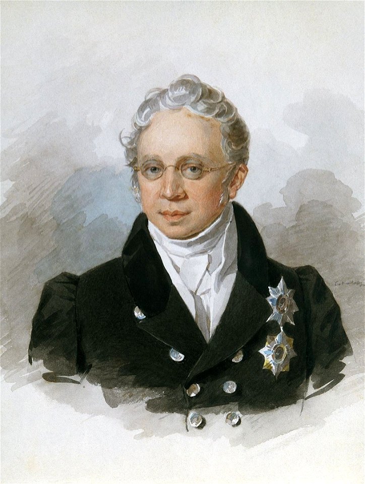 Karl Vasilievich Nesselrode (by P.F. Sokolov)