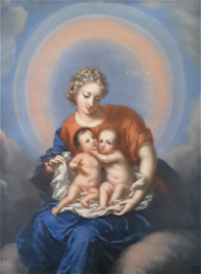Karl Gustav, 1686-1687, prins av Sverige, Fredrik, 1685-1685, prins av Sverige - Nationalmuseum - 16050