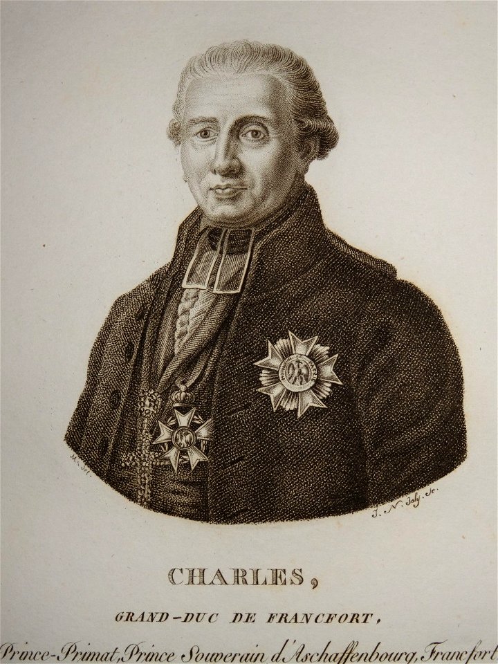Karl Theodor von Dalberg, Grand-Duc de Francfort 1810