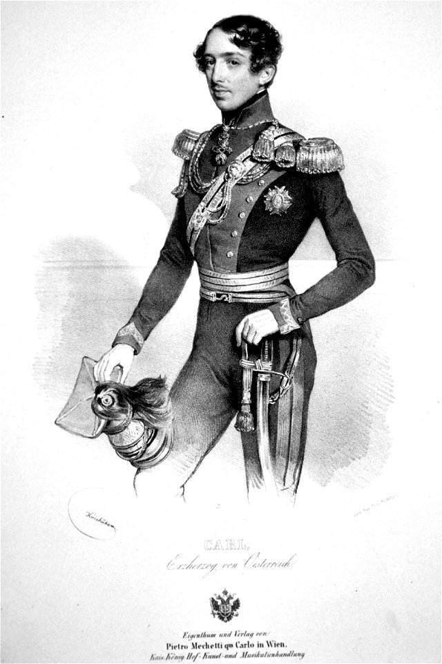 Karl Ferdinand 1841 Litho