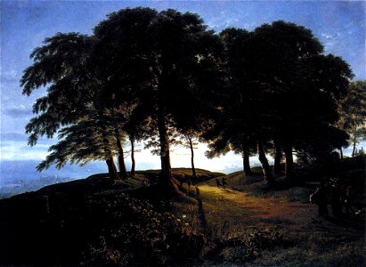 Karl Friedrich Schinkel - Morning. Free illustration for personal and commercial use.