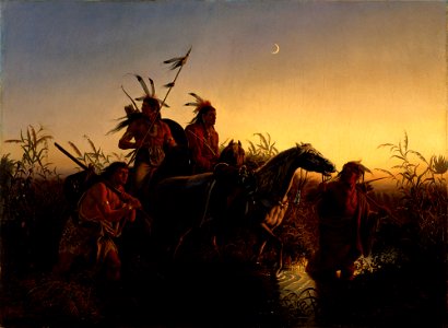 Karl Ferdinand Wimar - The Captive Charger