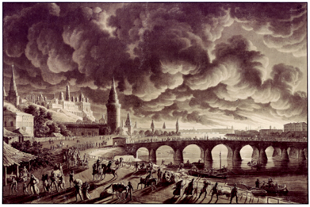 Karl Friedrich Schinkel Der Brand von Moskau