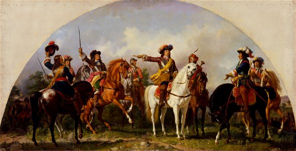 Karl von Blaas - Die Schlacht bei St. Gotthard 1664 - 2729 - Kunsthistorisches Museum