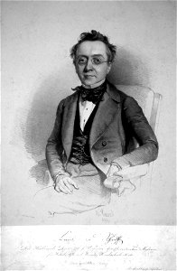 Karl Damian Schroff 1846 Litho