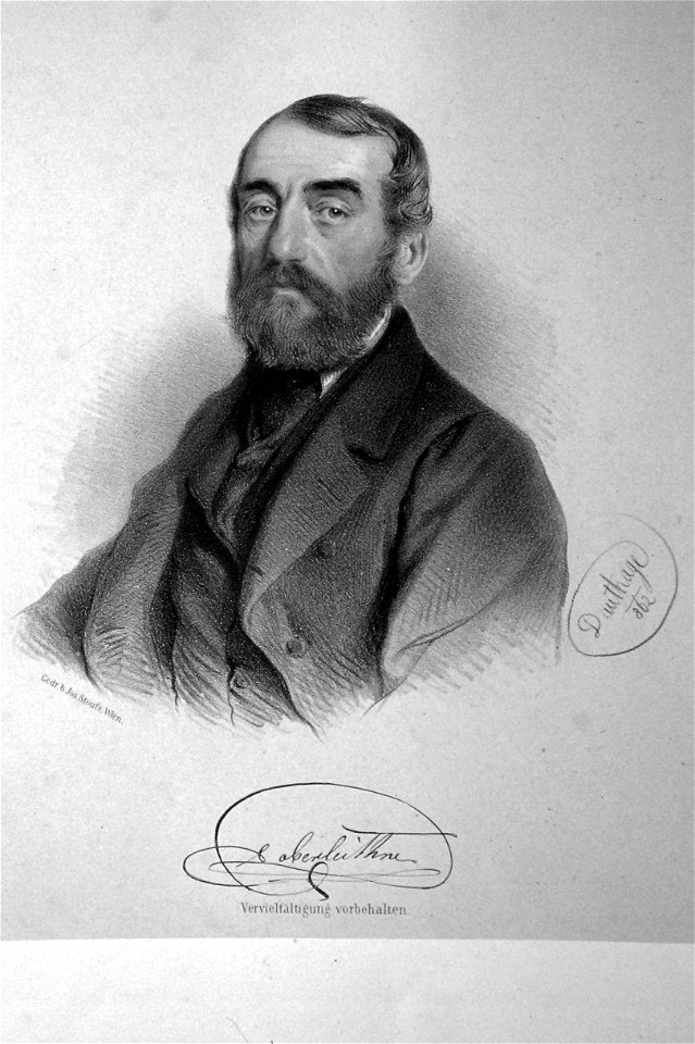 Karl von Oberleithner Litho