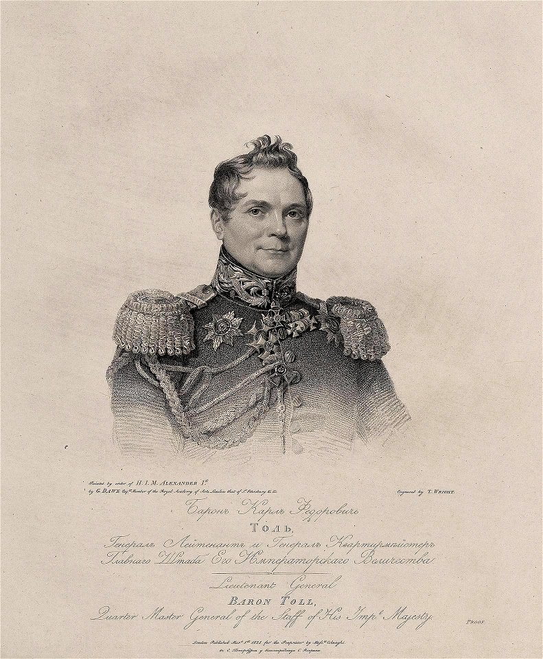 Karl Fedorovitch Toll by Thomas Wright - Hermitage