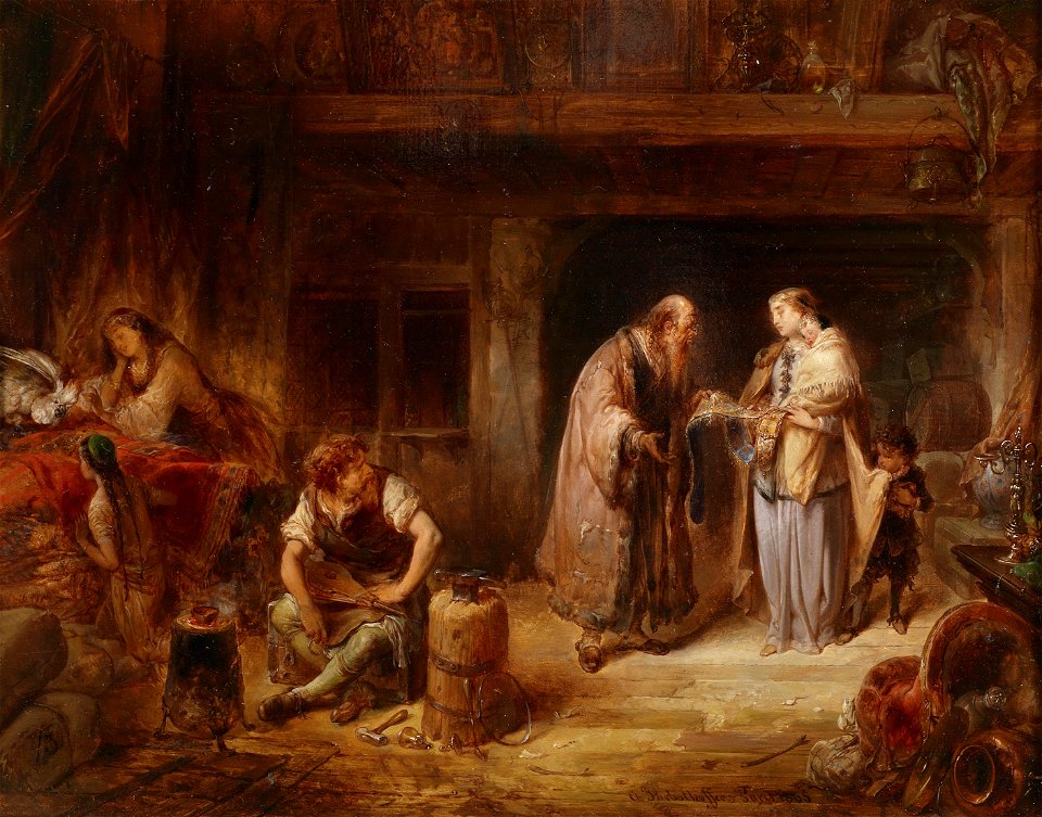 Karl Herbsthoffer Der Händler 1865