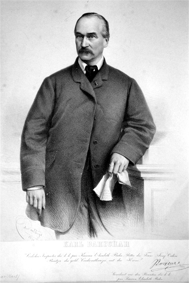 Karl von Barychar Litho
