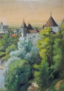 Karl Hayd Schloss Schwertberg 1905
