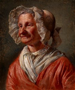 Karl Emanuel Jansson - Old Woman in a White Bonnet - Google Art Project