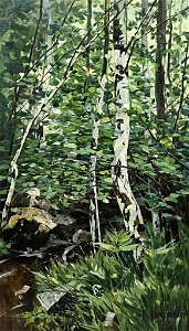 Karl Hagemeister - Birkenwäldchen im Frühling - BG-M 12089-14 - Berlinische Galerie