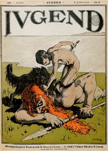 Karl Lürtzing - Jugend Nr. 27, 1897