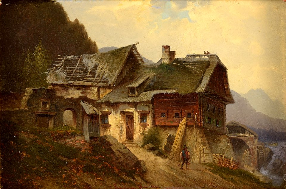 Karl Kaufmann Die alte Wassermühle