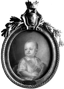Karl Gustav, 1782-1783, prins av Sverige, hertig av Småland (Gustaf Lundberg) - Nationalmuseum - 39540