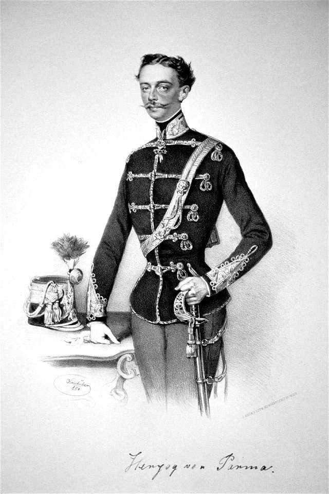 Karl III. von Parma Litho 01