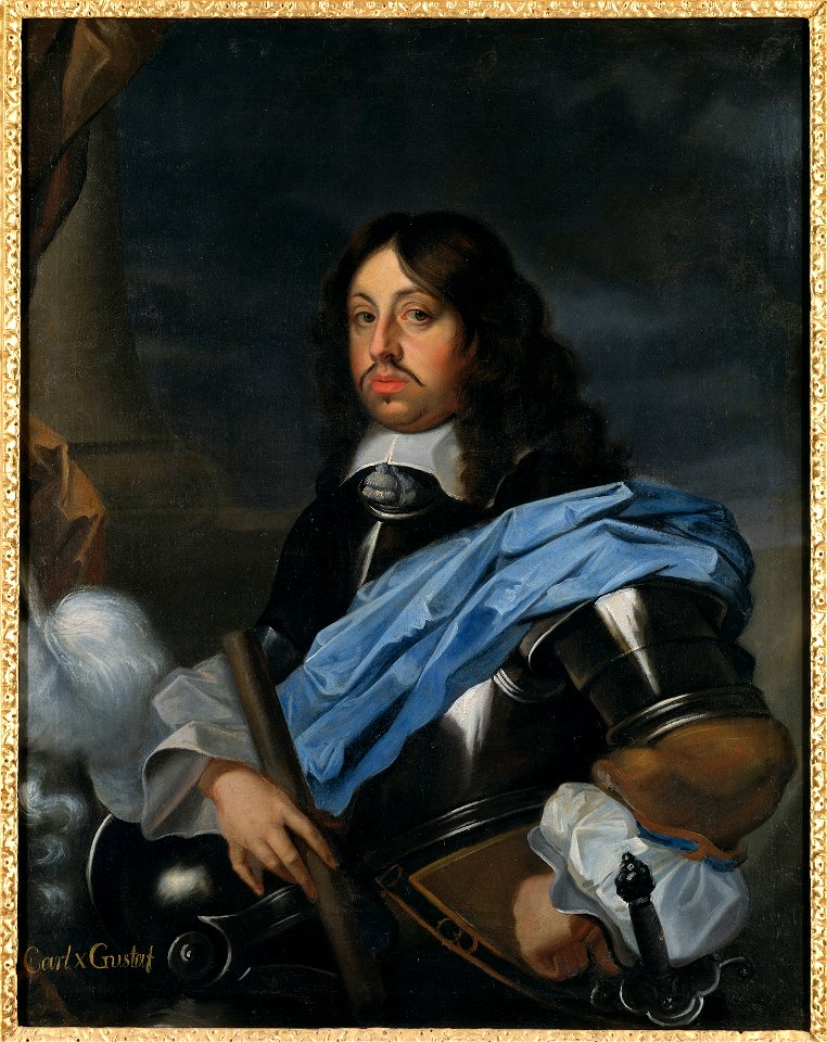 Karl X, 1622-1660, Gustav konung av Sverige pfalzgreve av Zweibrücken - Nationalmuseum - 15085