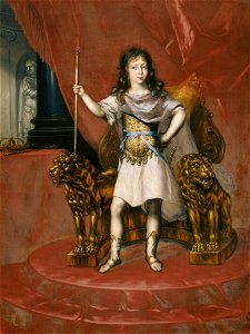 Karl XI, 1655-1697, konung av Sverige pfalzgreve av Zweibrücken (David Klöcker Ehrenstrahl) - Nationalmuseum - 14999