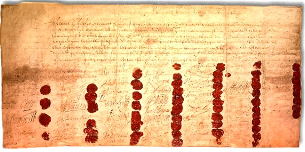 Karl I(England) Todesurteil 1649