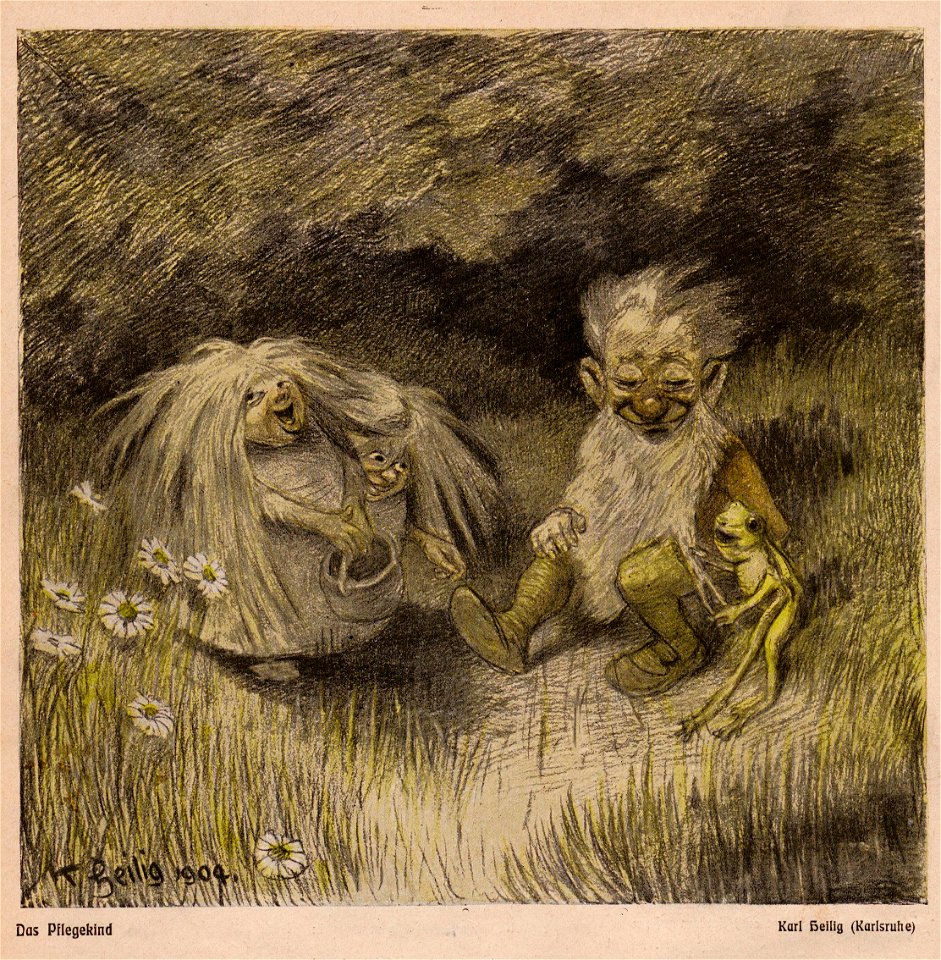 Karl Heilig - Das Pflegekind, 1904