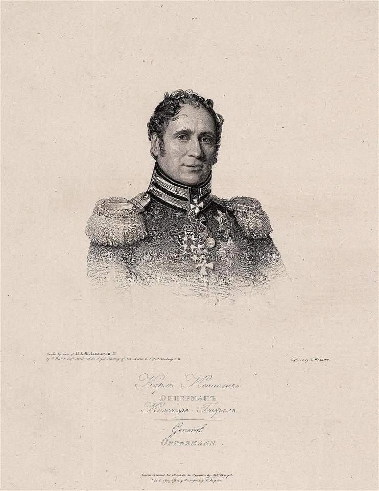 Karl Ivanovitch Opperman by Thomas Wright - Hermitage