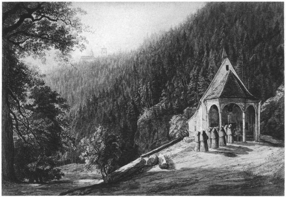 Karl Philipp Fohr Der Klingel im Murgthal