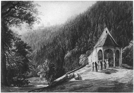 Karl Philipp Fohr Der Klingel im Murgthal