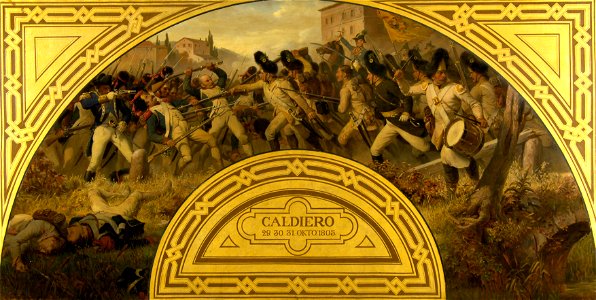 Karl von Blaas - Die Schlacht bei Caldiero 1805 - 2473 - Kunsthistorisches Museum
