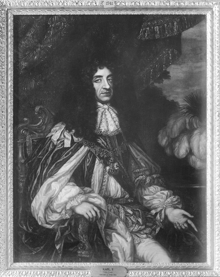 Karl II, 1630-1685, kung av England - Nationalmuseum - 39801