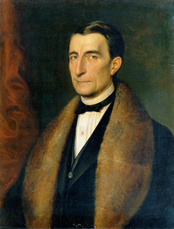 Karl von Blaas - Heinrich Clemens Freiherr Purtscher von Eschenburg - 5216 - Österreichische Galerie Belvedere