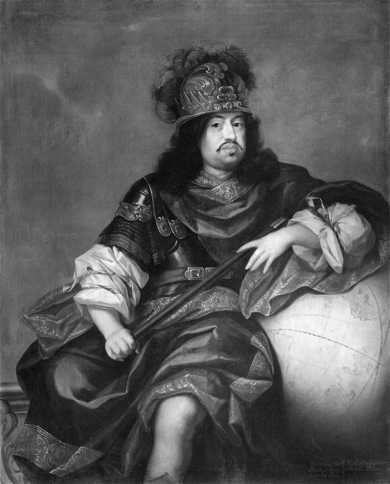 Karl X Gustav, 1622-1660, kung av Sverige, pfalzgreve av Zweibrücken (David von Krafft) - Nationalmuseum - 16037
