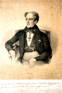 Karl von Chotek Litho