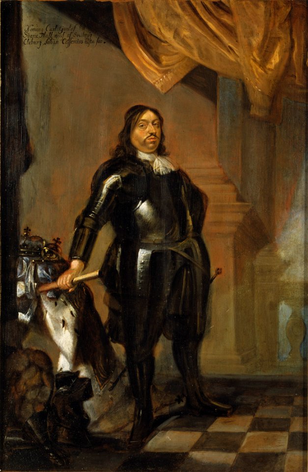 Karl X Gustav, 1622-1660, konung av Sverige pfalzgreve av Zweibrücken (Abraham Wuchters) - Nationalmuseum - 15134