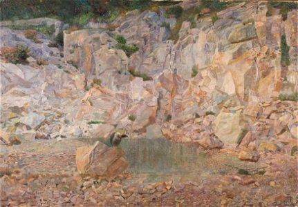 Karl Mediz - Der Geier im Felsengestein - 9791 - Österreichische Galerie Belvedere