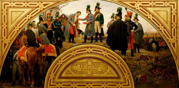 Karl von Blaas - Die Schlacht bei Leipzig 1813 - 2747 - Kunsthistorisches Museum