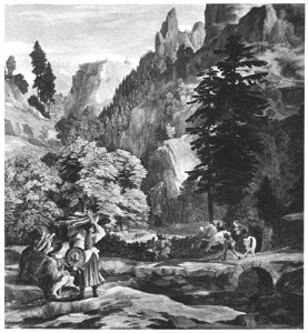 Karl Philipp Fohr Rückkehr von der Jagd