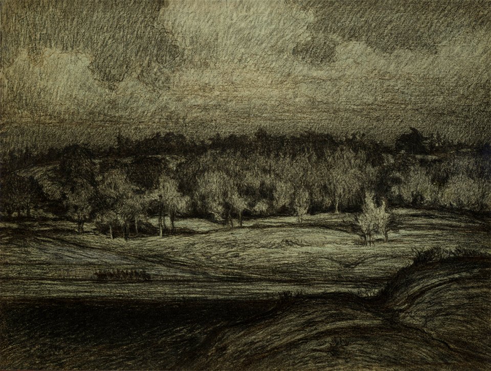 Karl Nordström Landscape near Stockholm Thielska 307