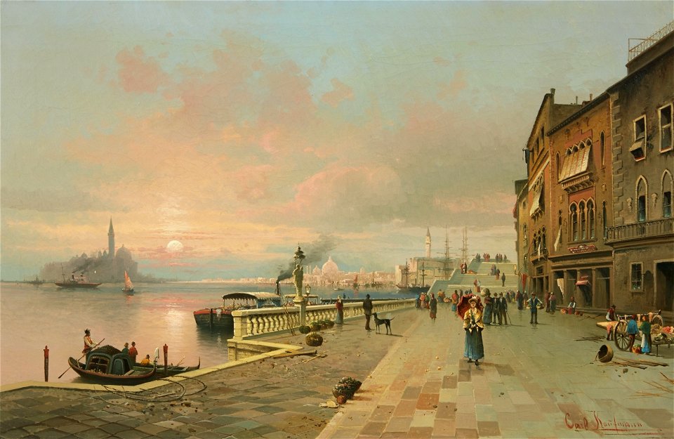 Karl Kaufmann Stadtansicht (Venedig)