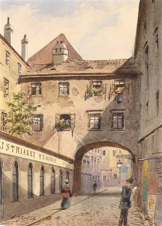 Karl Wenzel Zajicek Bäckerstraße
