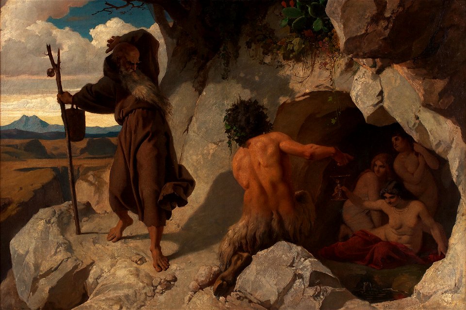 Karl Schönbrunner - Versuchung des Heiligen Antonius - 31 - Österreichische Galerie Belvedere