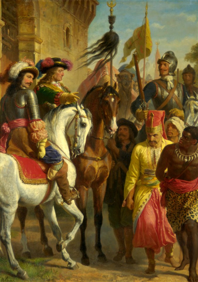 Karl von Blaas - Die Schlacht bei Levenc 1664 - 2730 - Kunsthistorisches Museum
