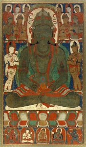 Karma Amitayus, From a Mandala of the Ninefold Amitayus ca 1170-1189 LACMA