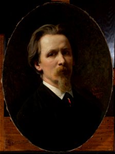 Karol Miller - Self-portrait - MP 662 MNW - National Museum in Warsaw