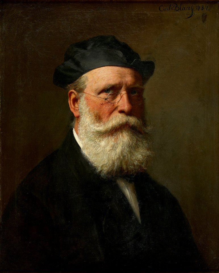 Karl von Blaas - Selbstporträt - 2753 - Kunsthistorisches Museum