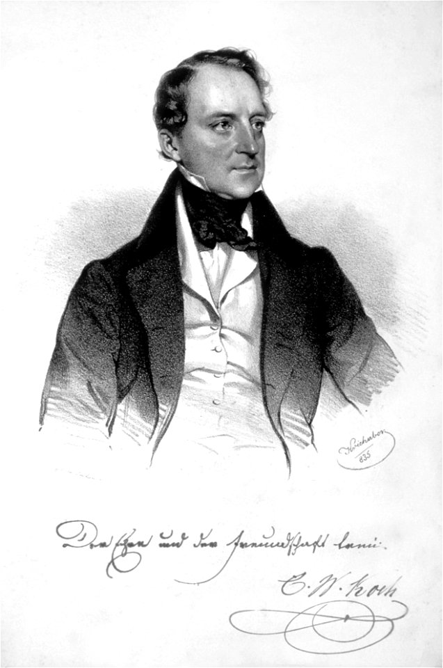Karl Wilhelm Koch Litho