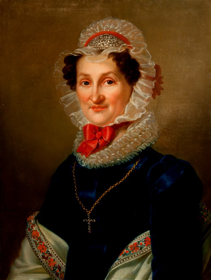 Karol Schweikart - Portrait of Teresa Hausner - MNK II-a-1152 - National Museum Kraków