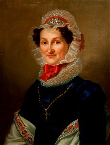 Karol Schweikart - Portrait of Teresa Hausner - MNK II-a-1152 - National Museum Kraków